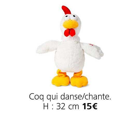 coq qui danse - chante