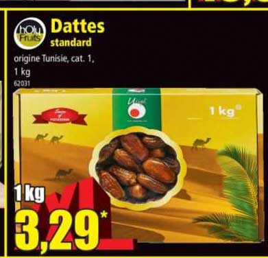 dattes standard holy fruits