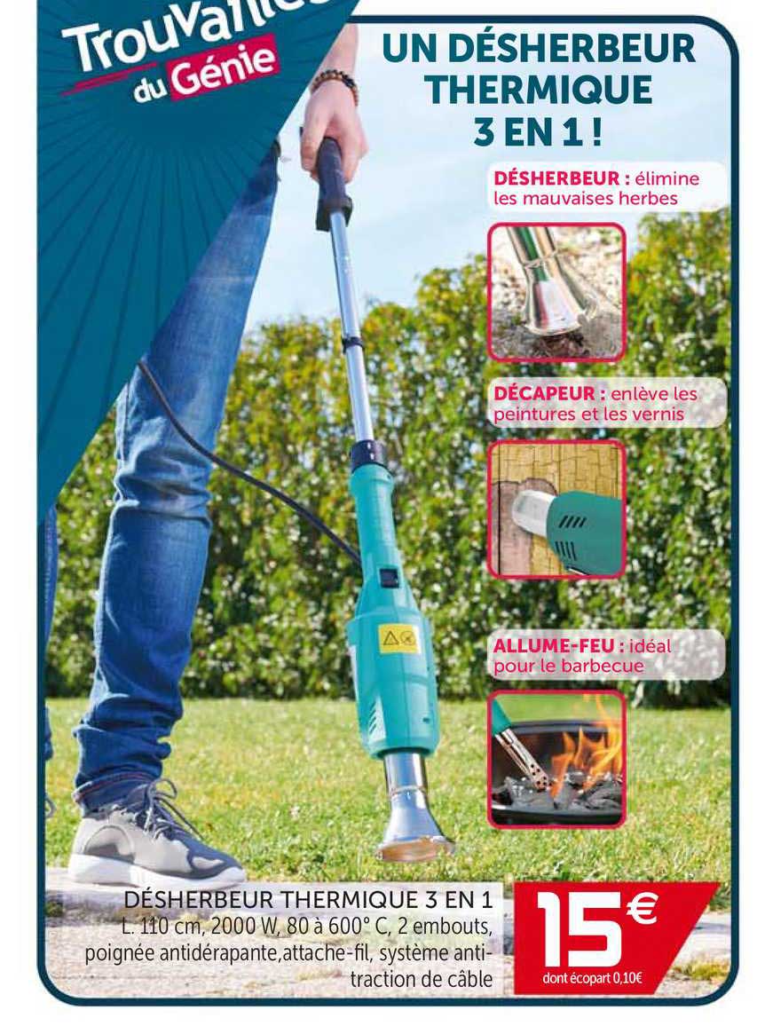 désherbeur thermique 3 en 1