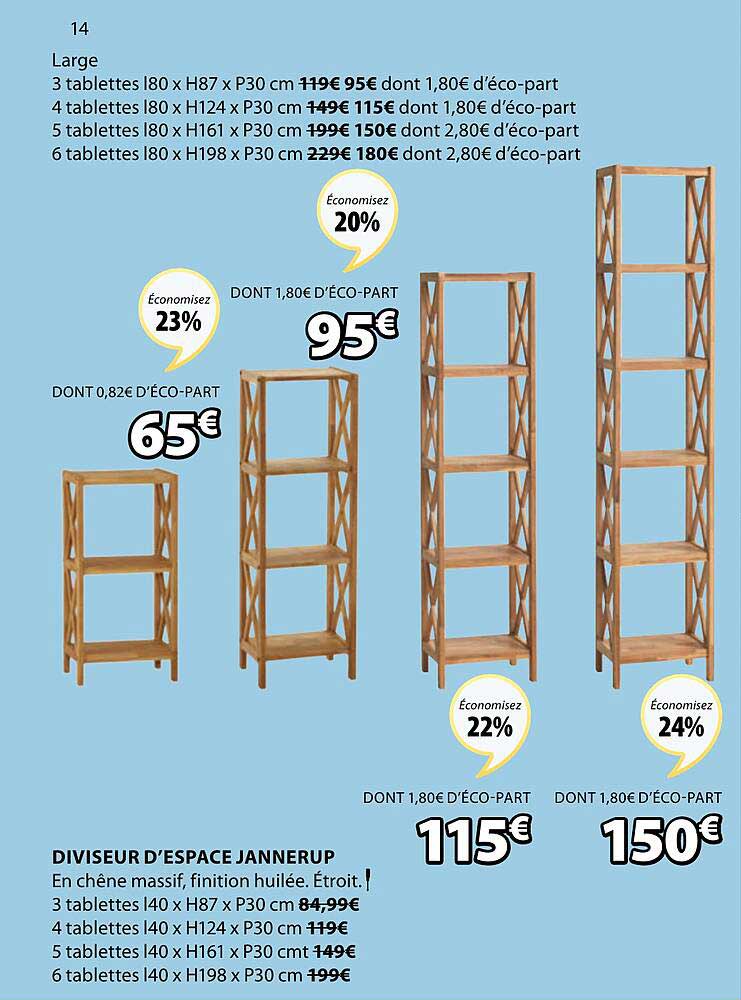 diviseur d'espace jannerup