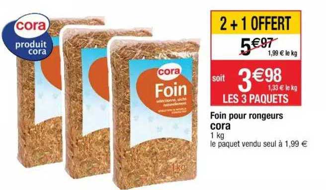 foin pour rongeurs