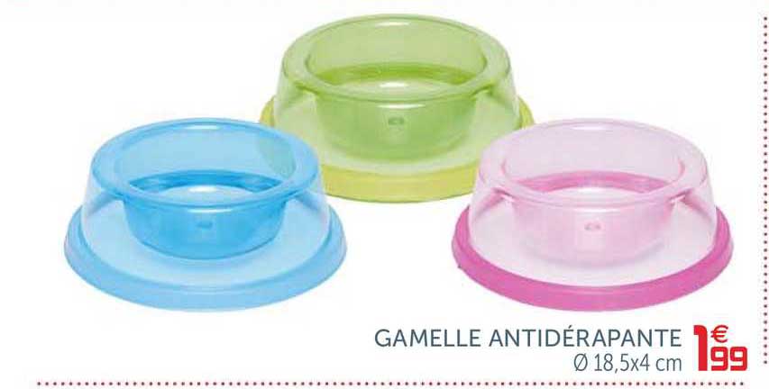 gamelle antidérapante