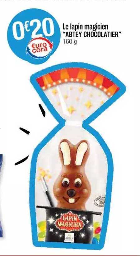 le lapin magicien "abtey chocolatier"