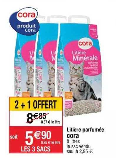 Litière Parfumée Cora