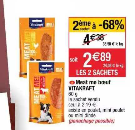 meat me bœuf vitakraft