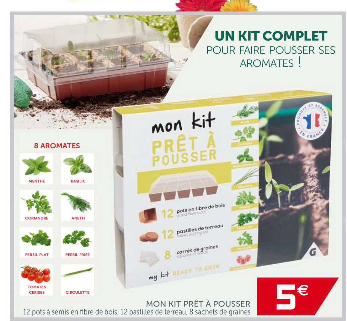 mon kit prêt à pousse