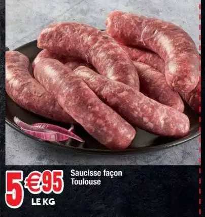 saucisse façon toulouse