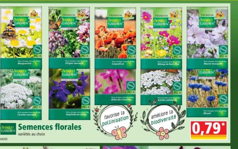 Semences Florales Finest Garden