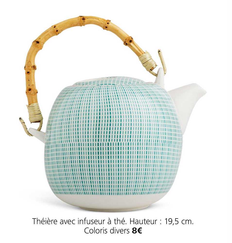 Théière Avec Infuseur à Thé