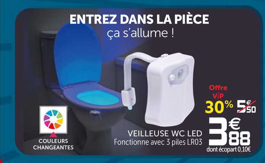 Veilleuse Wc Led