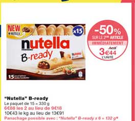 "nutella" b-ready