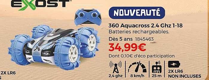 360 aquacross 2.4 ghz 1-18 exost