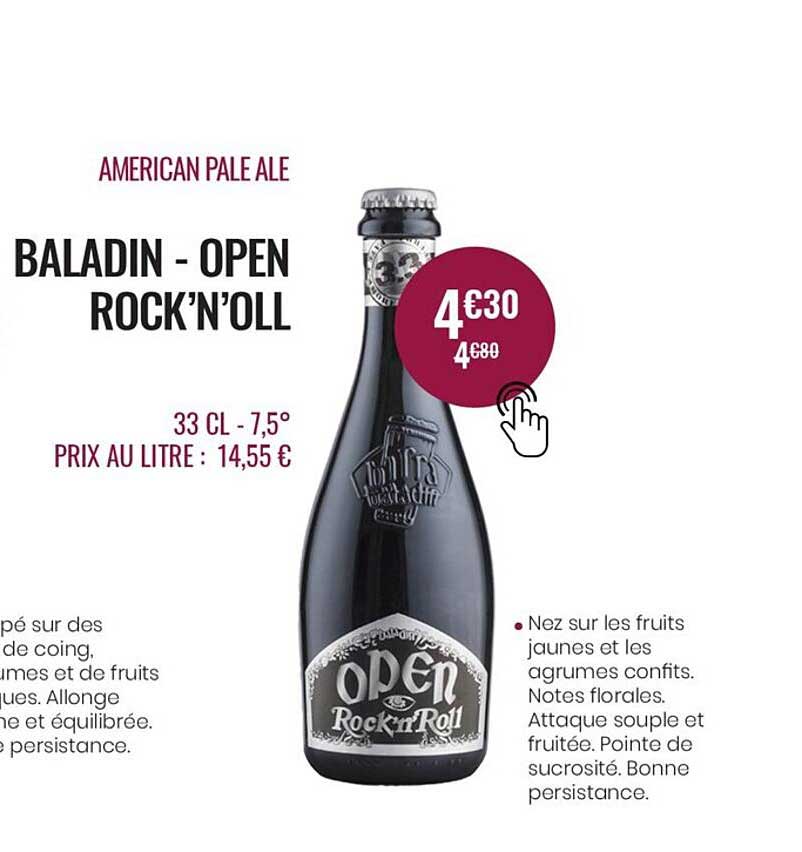 american pale ale baladin - open rock'n'oll