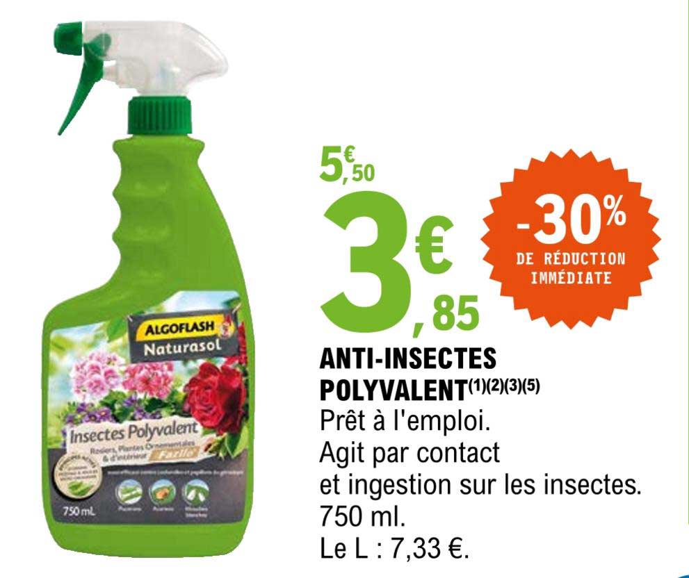 anti-insectes polyvalent algoflash