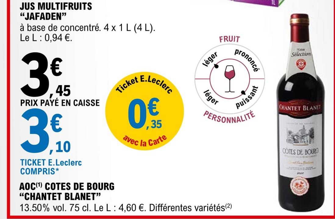 aoc côtes de bourg "chantet blanet"