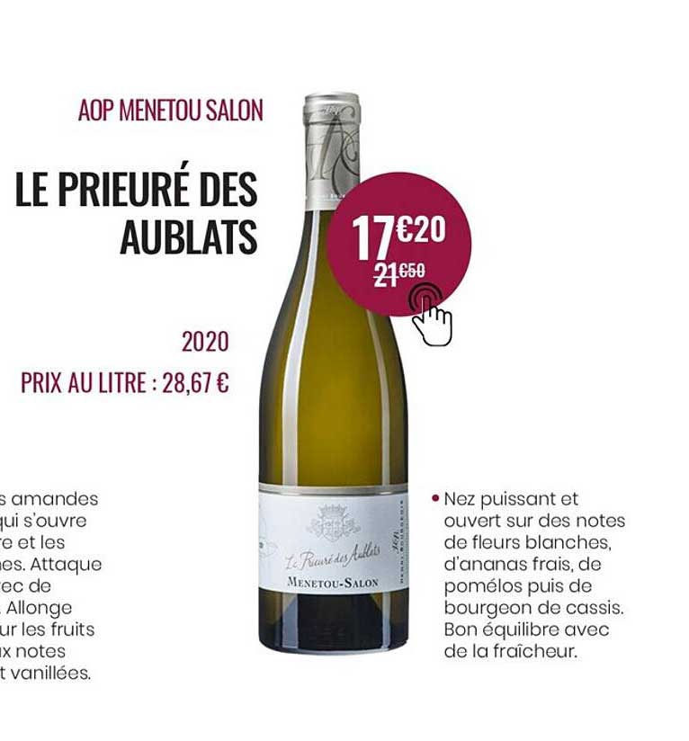 aop menetou salon le prieuré des aublats 2020