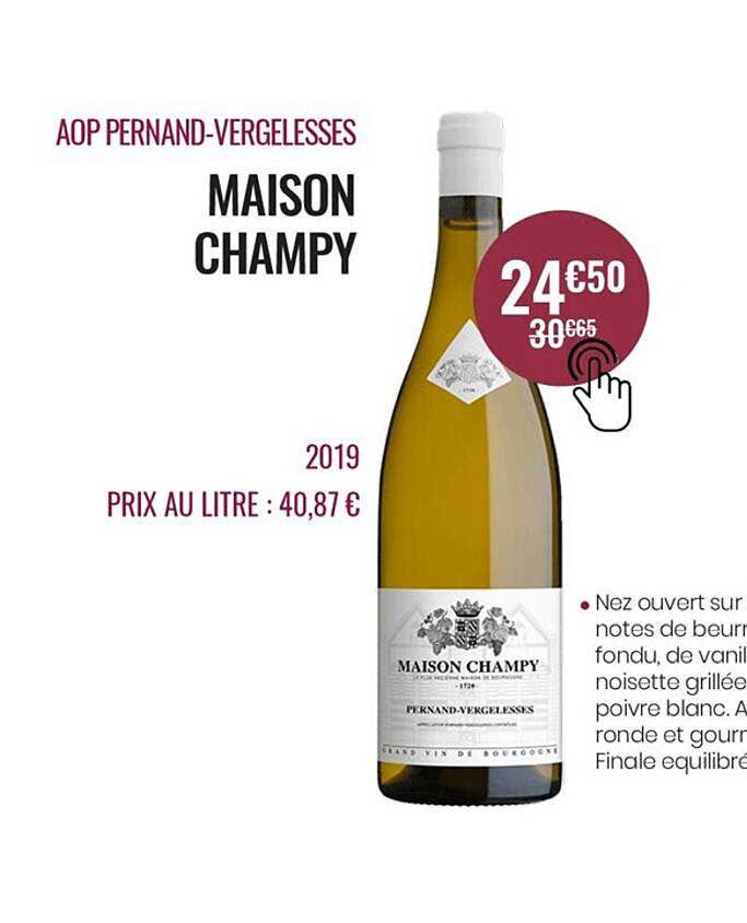 Aop Pernand-vergelesses Maison Champy 2019