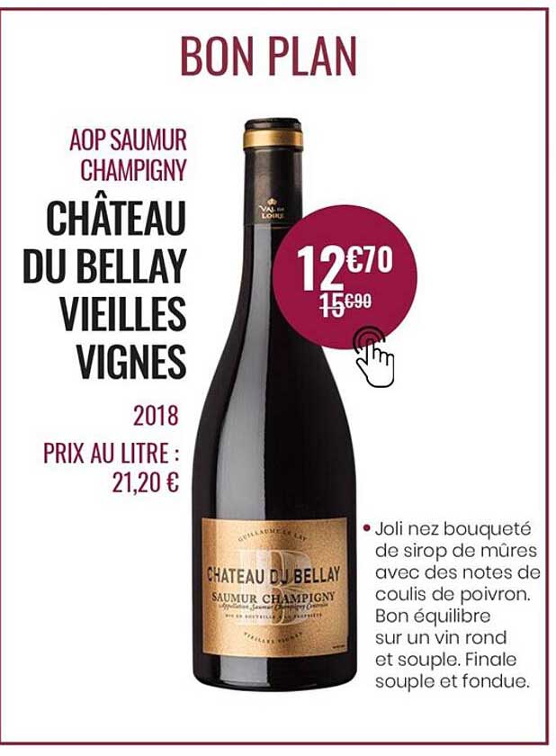 aop saumur champigny château du bellay vieilles vignes 2018