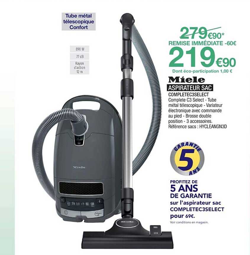 Aspirateur Sac Miele