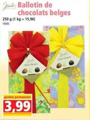 Ballotin De Chocolats Belges
