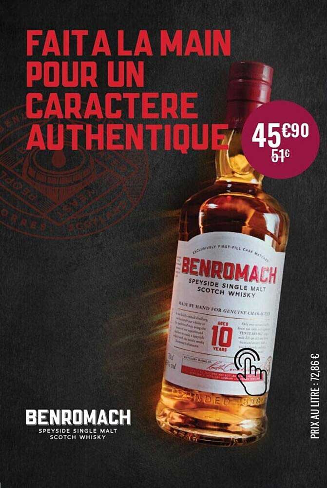 benromach speyside single malt scotch whisky