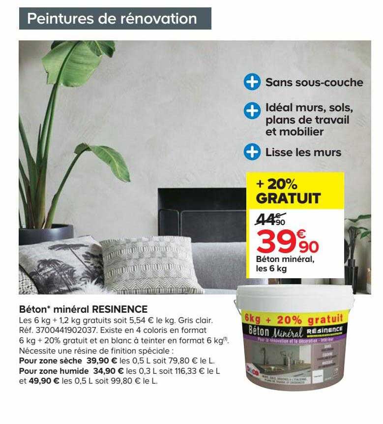 béton minéral résidence