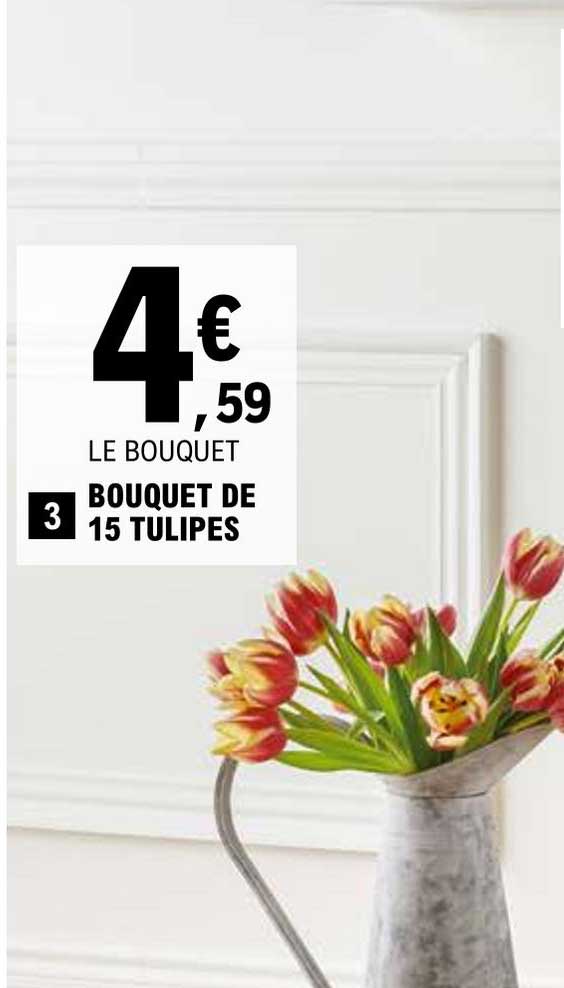 Bouquet De 15 Tulipes