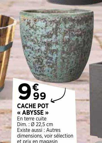 Cache Pot "abysse"