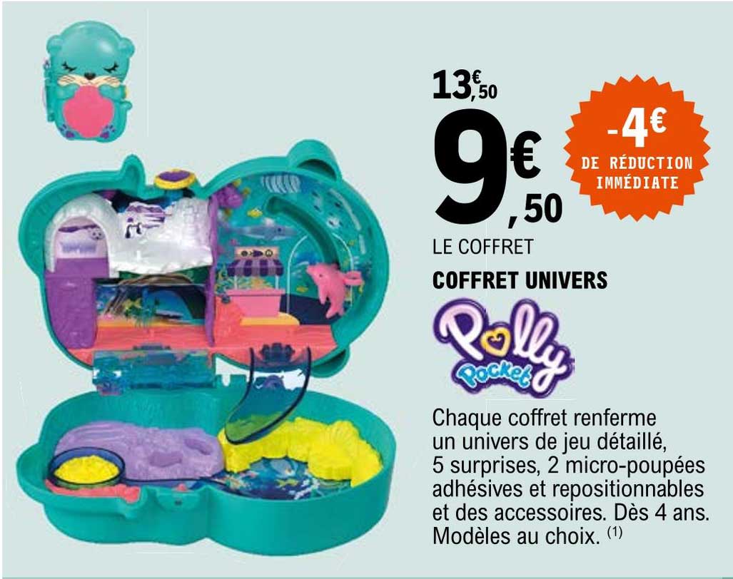 coffret univers polly pocket
