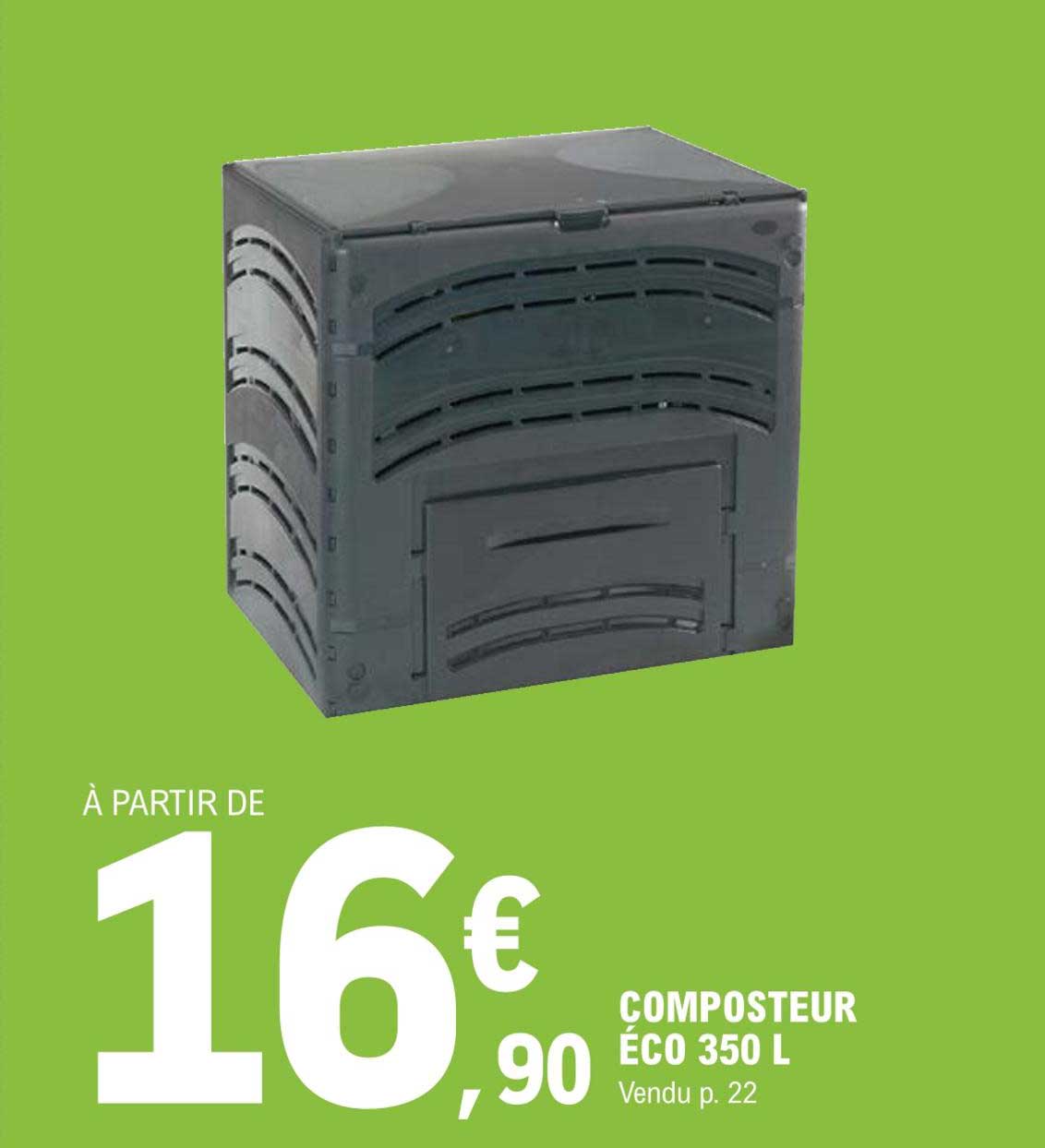 Composteur éco 350 L