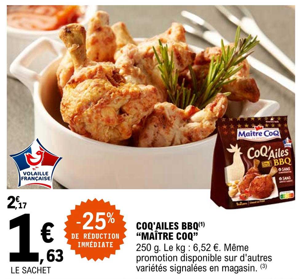 coq'ailes bbq "maître coq"