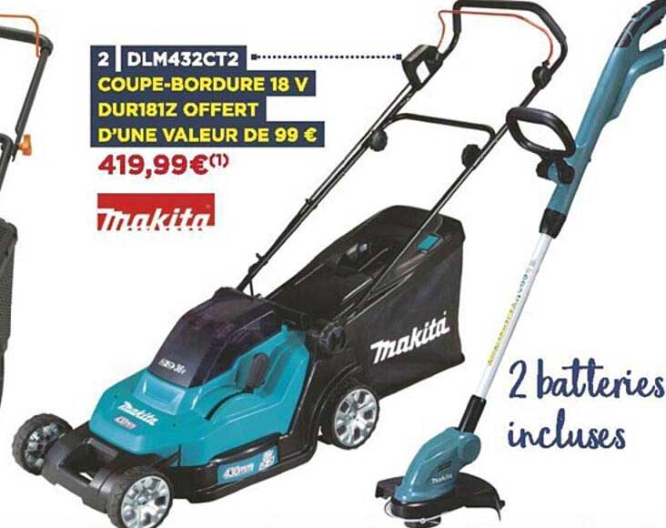 coupe-bordure 18v makita