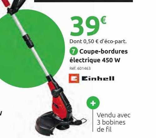 coupe-bordures électrique 450 w einhell