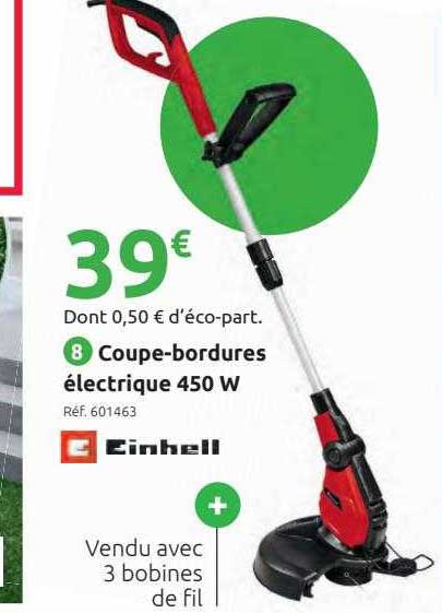 coupe-bordures électrique 450 w einhell