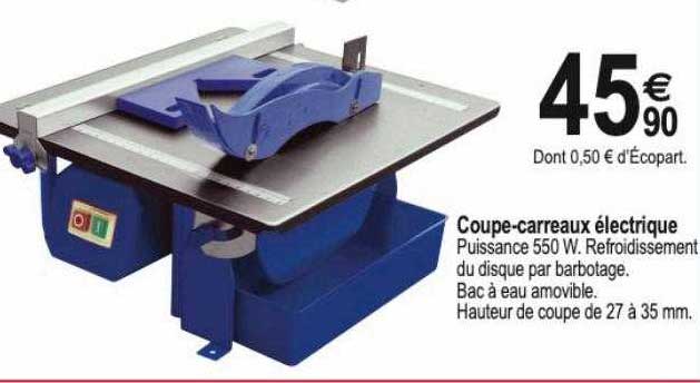 coupe-carreaux électrique