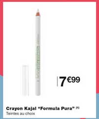 crayon kajal "formula pura"