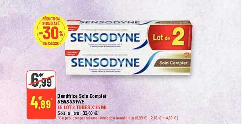 Dentifrice Soin Complet Sensodyne