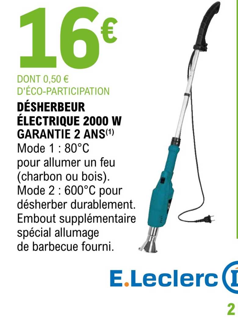 désherbeur électrique 2000 w