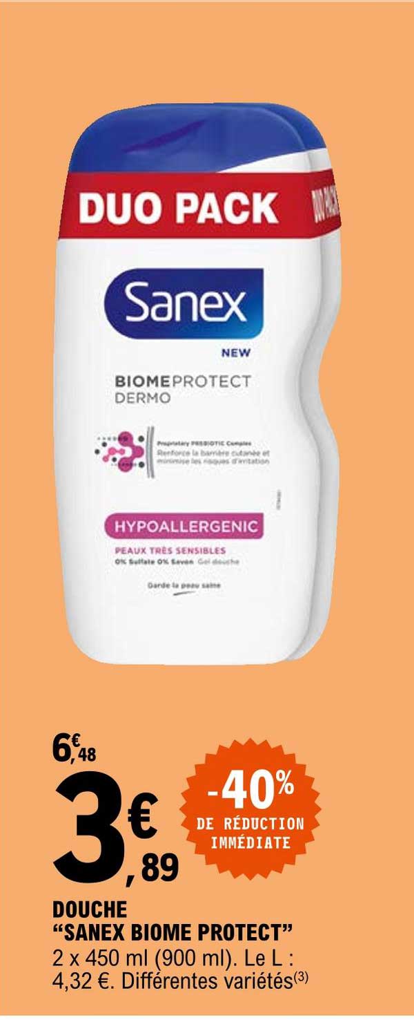 douche "sanex biome protect"