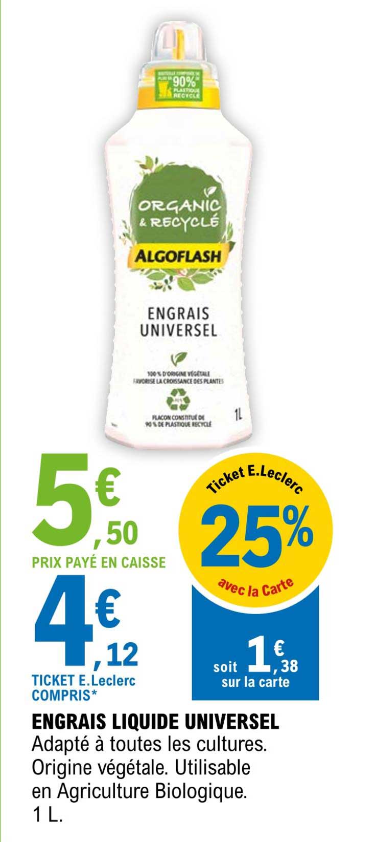 engrais liquide unversel