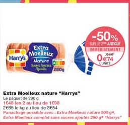 extra moelleux nature "harry"