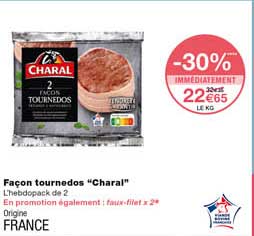 façon tournedos "charal"