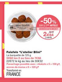 falafels "l'atelier blini"