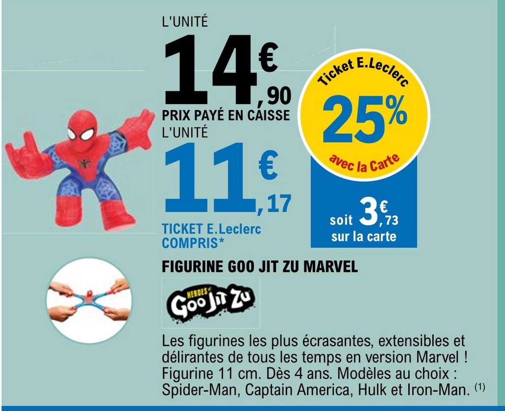 figurine goo jit zu marvel