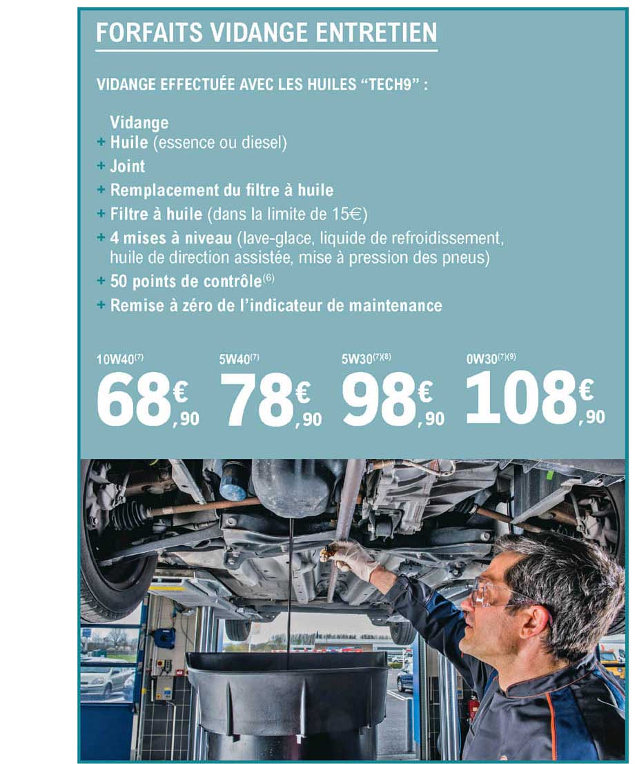 Forfaits Vidange Entretien