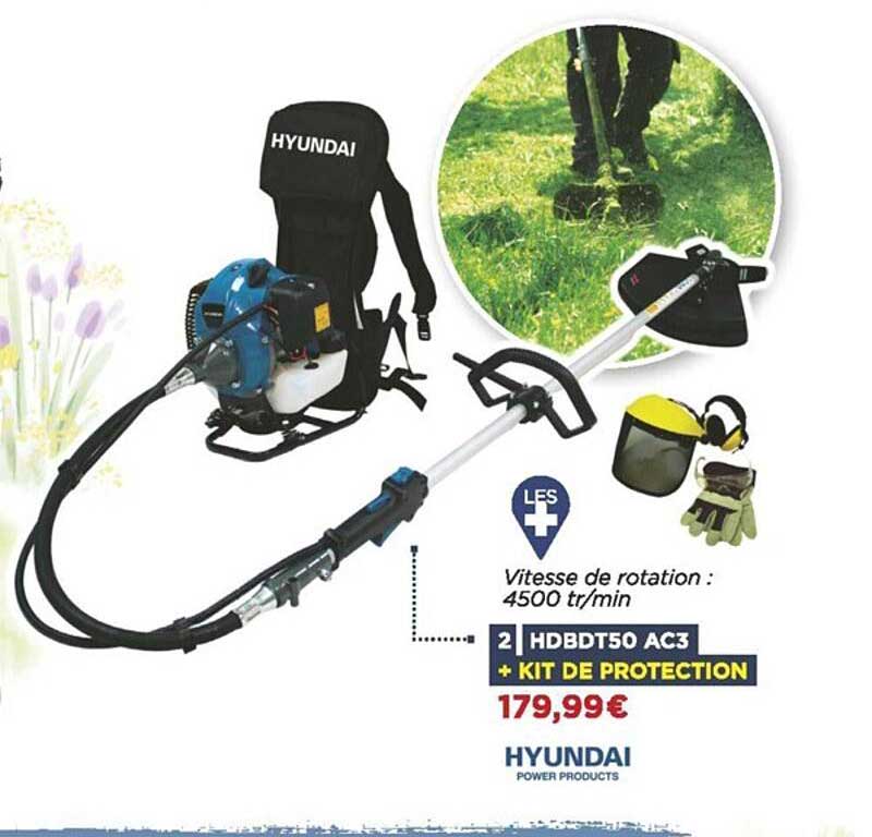 hdbdt50 ac3 + kit de protection hyundai