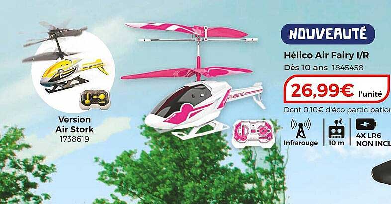 Hélico Air Fairy I-r , Version Air Stork