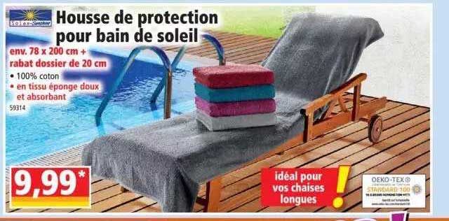 Housse De Protection Pour Bain De Soleil