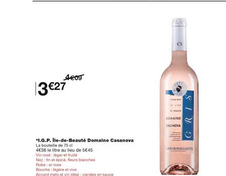 i.g.p. île-de-beauté domaine casanova