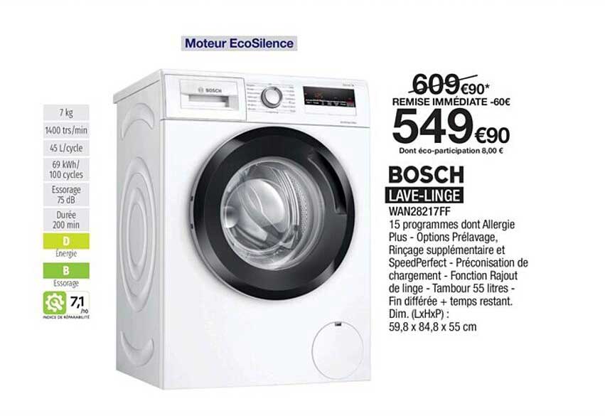 Lave-linge Bosch